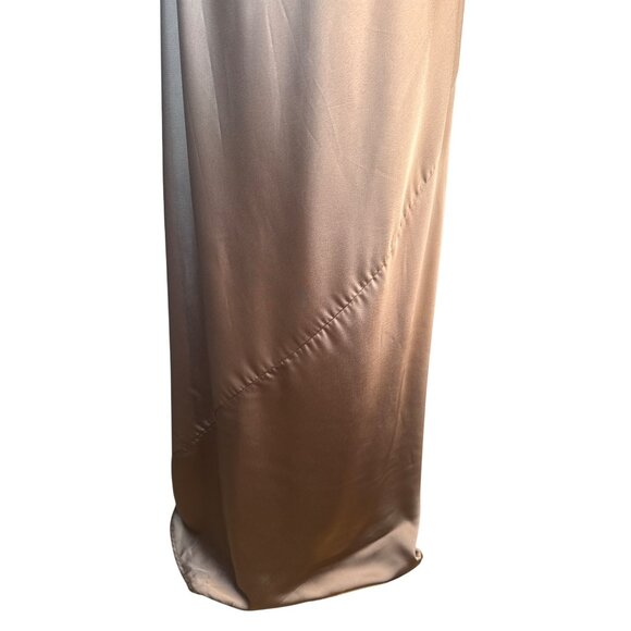 NWOT Show Me Your Mumu Large Taylor Tube Maxi Dress Dune Luxe Satin - Picture 13 of 16
